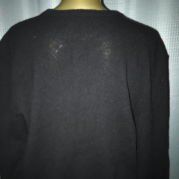 Ralph Lauren v neck lambs wool sweater - Picture 7 of 8